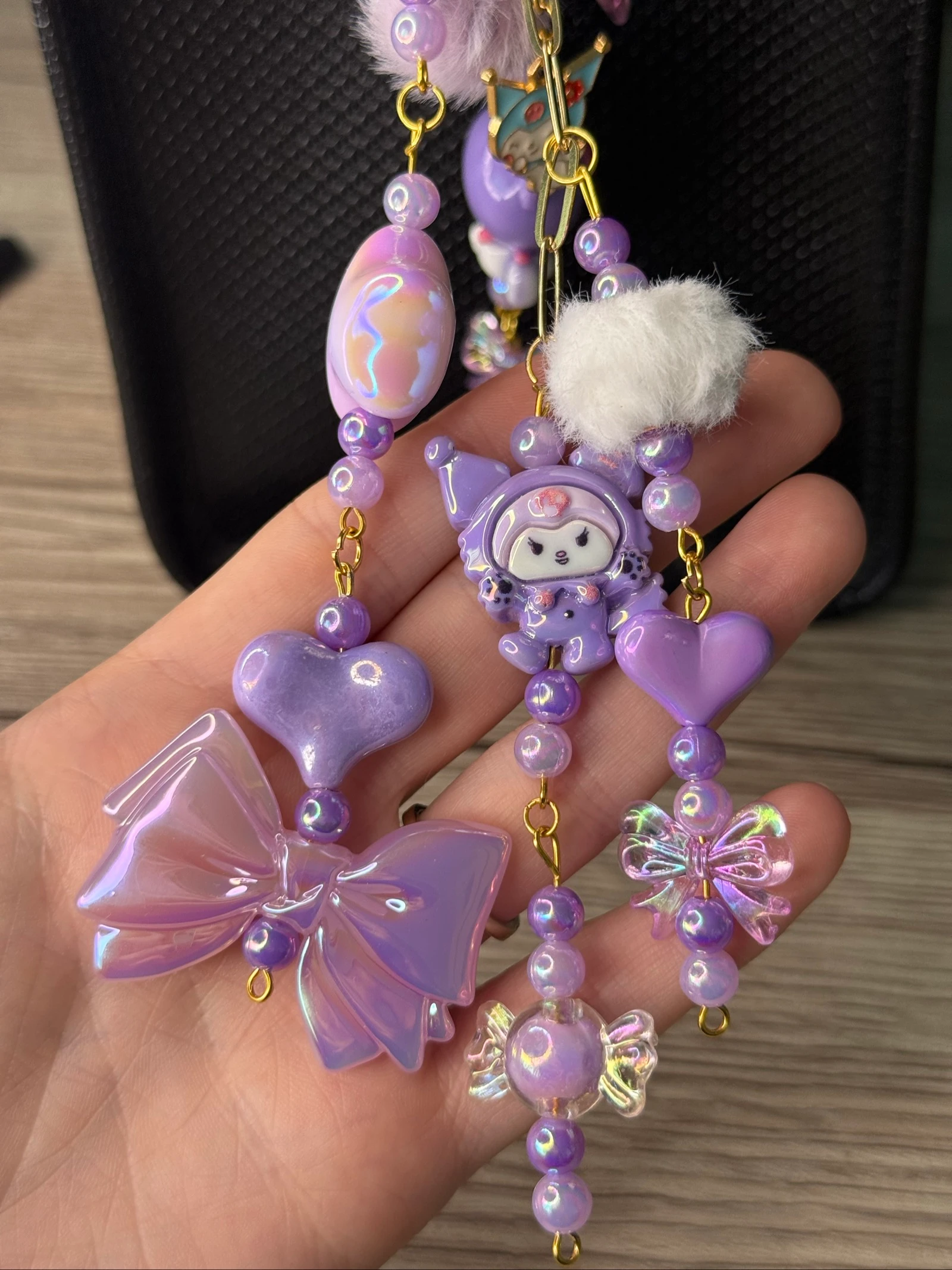 Bijou sac kuromi violet – photo 5